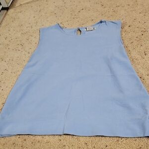 Light Blue Sleeveless Top